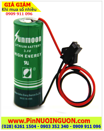 Sunmoon ER18505; Pin nuôi nguồn Sunmoon ER18505 lithium 3.6v 4000mAh chính hãng